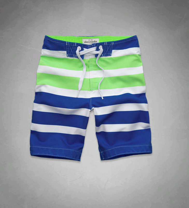 Abercrombie Fitch Hombres Nado Playa Cortos AF7688